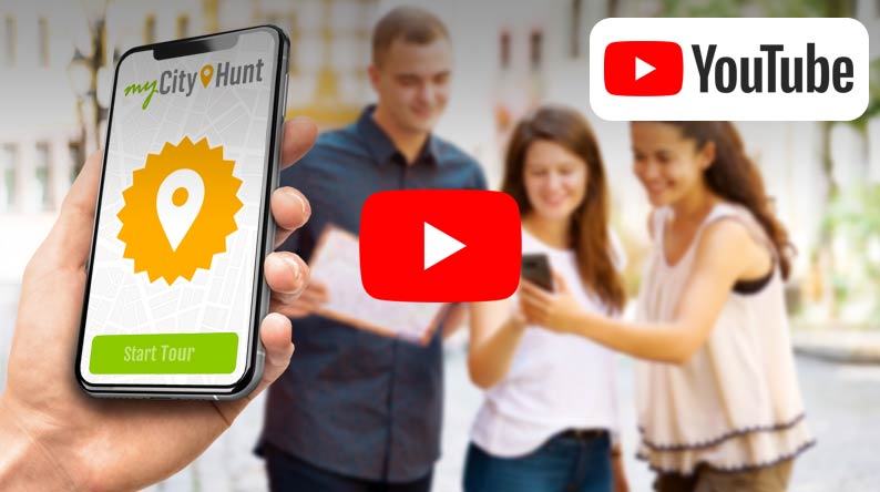 A video of our digital scavenger hunt - see myCityHunt in action!
